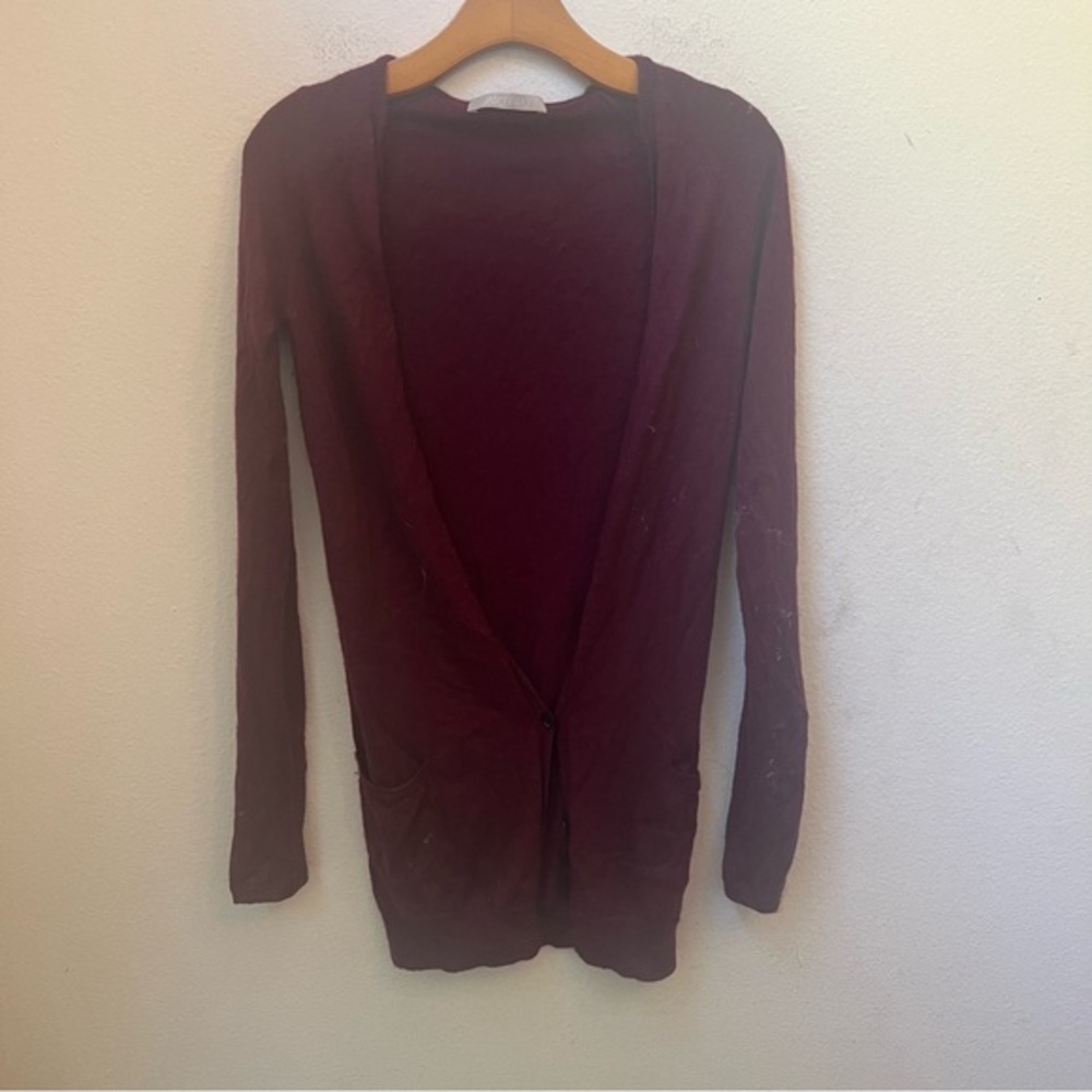 JASON WU 100% CASHMERE PURPLE SWEATER SIZE M (S4)